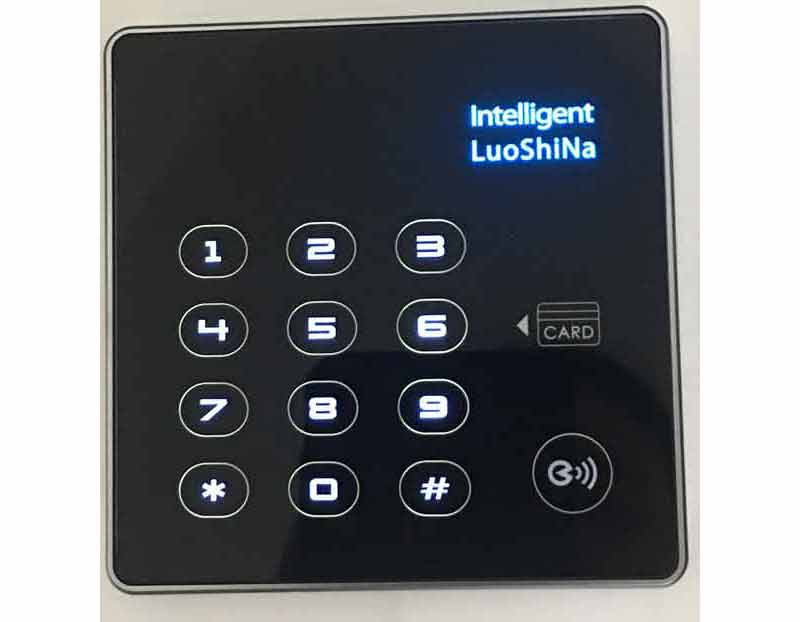 感应密码读卡器